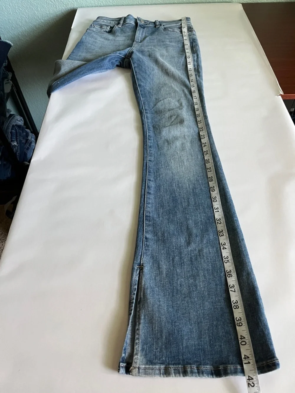 DL1961 Bridget Mid Rise Instasculpt Boot Size 25 - Picture 10 of 16